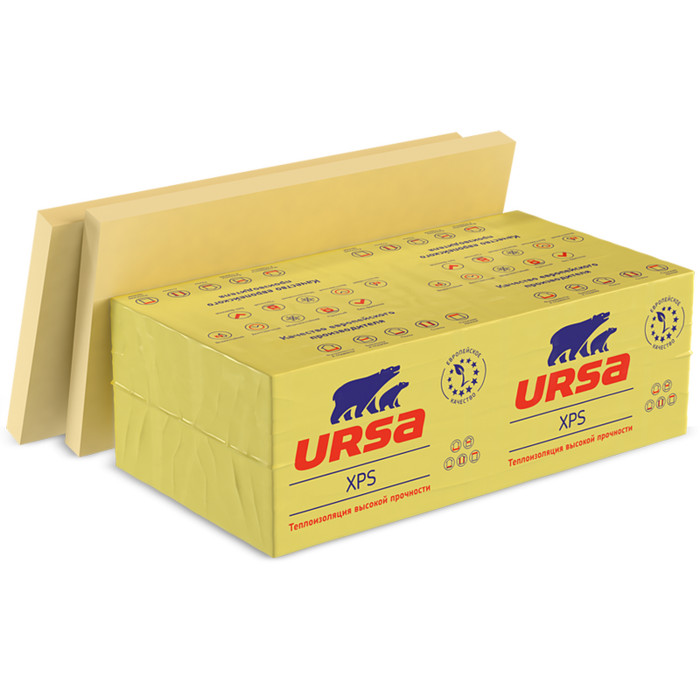 Утеплитель Урса XPS N-II стандарт 40х600х1180